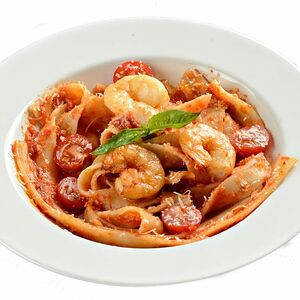 Паста с креветками