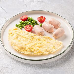 Омлет с мини-сосисками