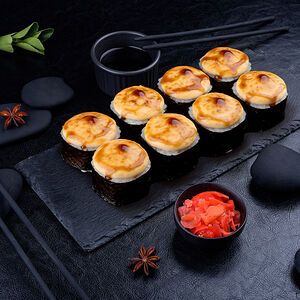 Запечённый ролл Унаги крем