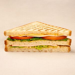 Сэндвич с ветчиной и сыром