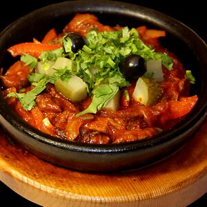 Солянка по-грузински Остри