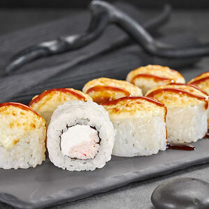 Ролл Мистер Крабс запеченный