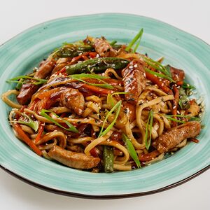 Вок со свининой