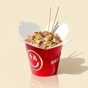 Вок карбонара