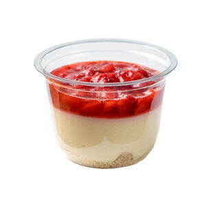 Чизкейк с клубникой