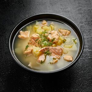 Ապուր սաղմոնով