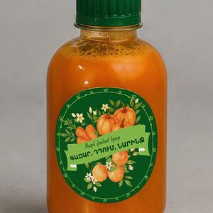 Թարմ քամած դդմի և նարնջի հյութ