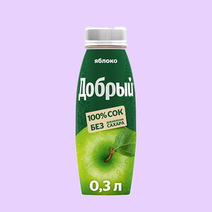 Добрый Сок Яблочный
