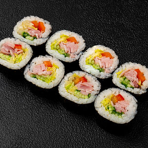 Кимпаб с ветчиной