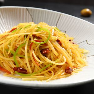 Кисло-острый картофель соломкой 