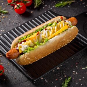 Хот-дог сырный