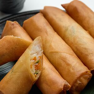 Գարնանային բլիթներ բանջարեղենով