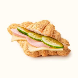 Круассан с ветчиной и сыром