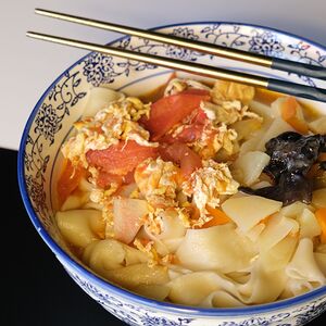 Ручная Шэньсийская лапша (без бульона)