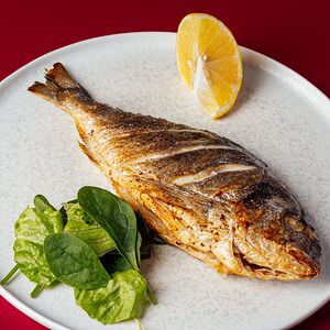 Дорадо с мангала