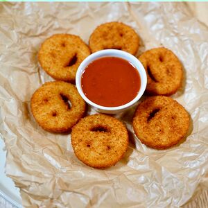 Картофельные смайлы