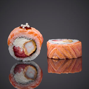 Филадельфия татаки с клубникой