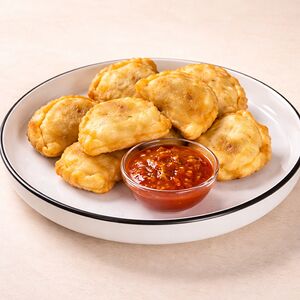 Вареники фри с картофелем