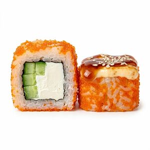 Запечённая Калифорния с крабом