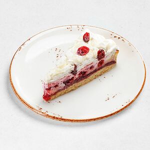 Торт Брусника-белый шоколад