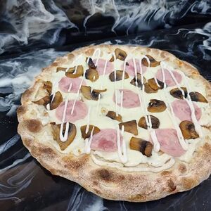 Пицца ветчина-грибы 30 см