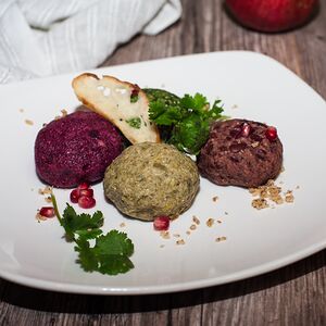 Пхали из зеленой фасоли