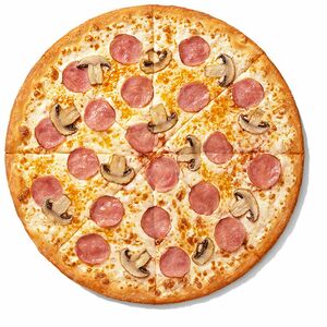 Ветчина и грибы Большая Тонкое