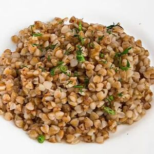 Греча с луком