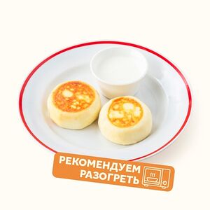 Сырники со сметаной