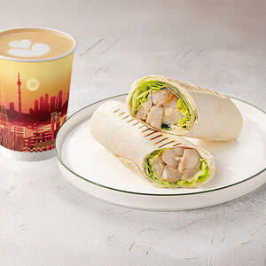 Комбо с сэндвичем и напитком