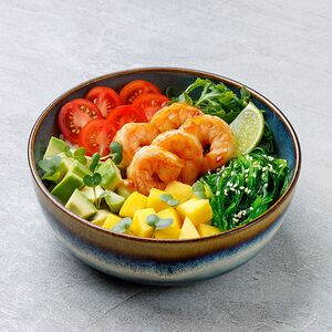 Поке с креветками