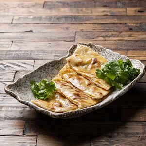 Хычин с картофелем и сыром