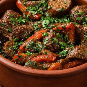 Оджахури с говядиной