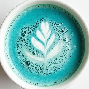 Blue Матча-латте M