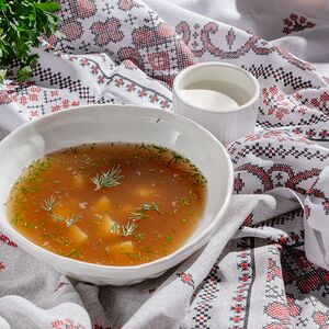 Похлебка из белых грибов