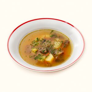 Суп грибной