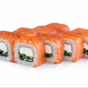 Филадельфия с зеленым луком