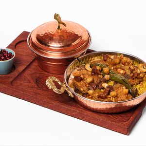 Маклюбе с говяжьими ребрами