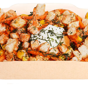 Салат Морковь по-Корейски с Курицей