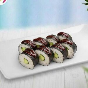 Мини-ролл с огурцом