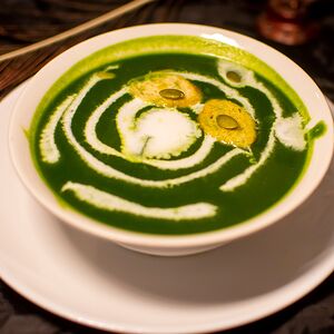 Суп из шпината 