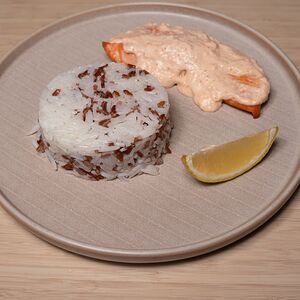 Семга гриль