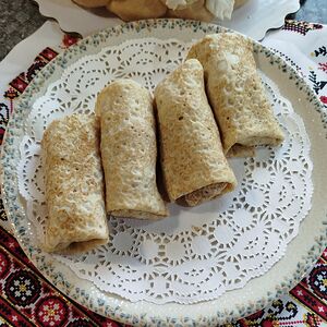 Блин с мясом 