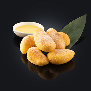 Яблоки темпура