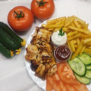 Комплекс с курицей гриль 