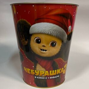 Жестяное ведро Чебурашка