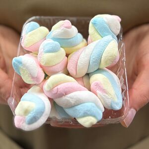 Маршмеллоу разноцветные «Косички»