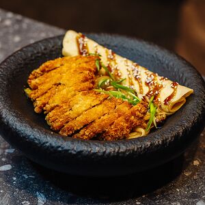 Лапша с хрустящей курицей