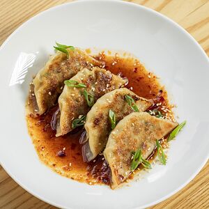 Дамплинги с цыпленком