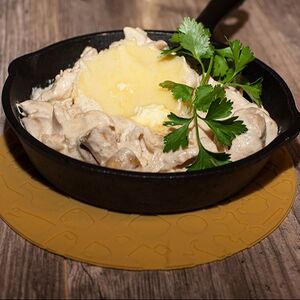 Бефстроганов из индейки